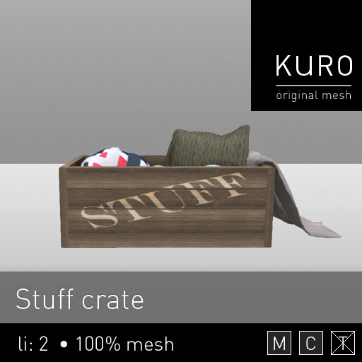 Kuro - Stuff crate
