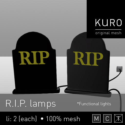 Kuro - RIP lamps