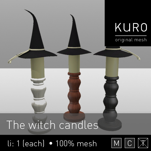 Kuro - The witch candles