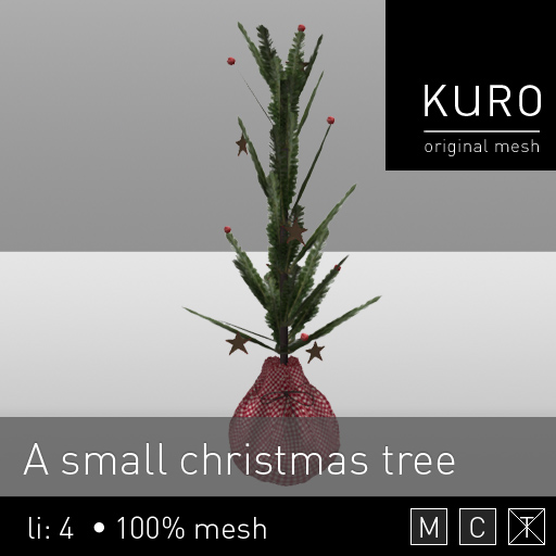Kuro - A small christmas tree