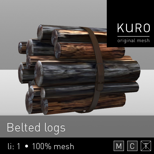 Kuro - Belted logs