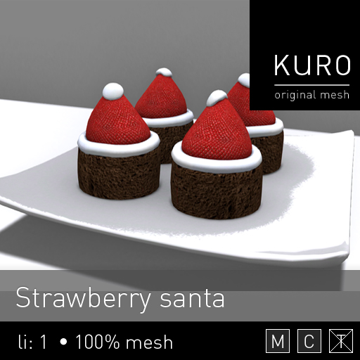 Kuro - Strawberry santa