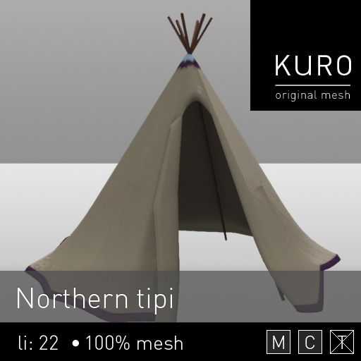 Kuro - Northern tipi