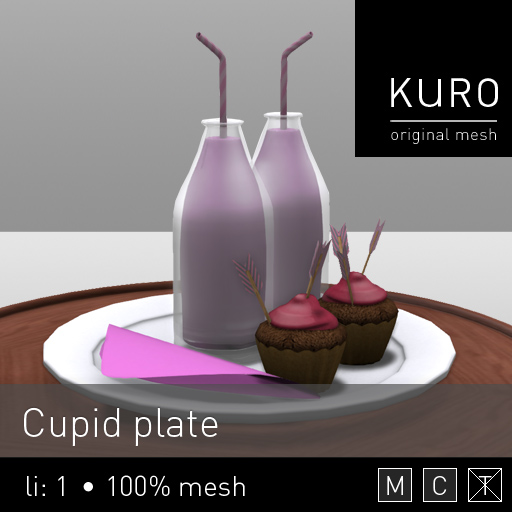 Kuro - Cupid plate