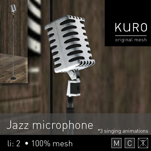 Kuro - Jazz microphone