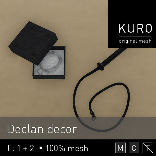Kuro - Declan decor