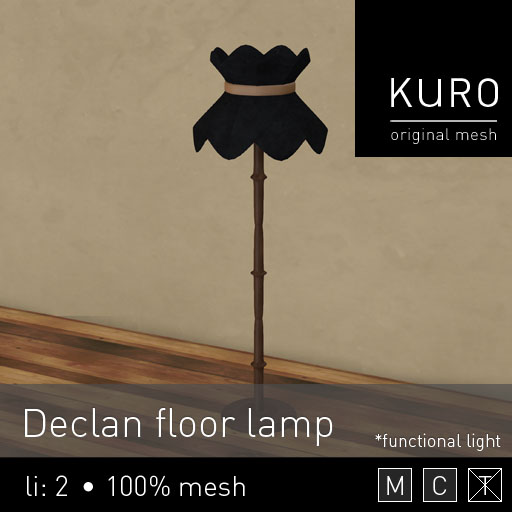 Kuro - Declan floor lamp