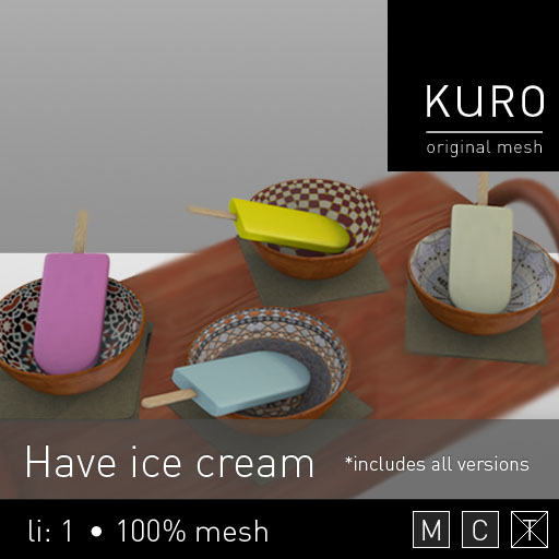Kuro - Have ice cream