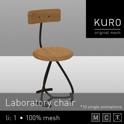 Kuro - Laboratory chair