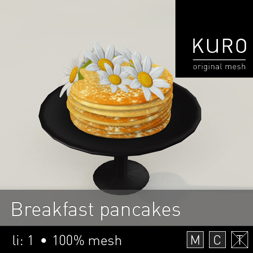 Kuro - Breakfast pancakes